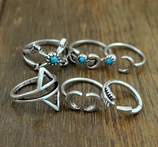 Vintage Ring Set - Six and Eight Piece Collections