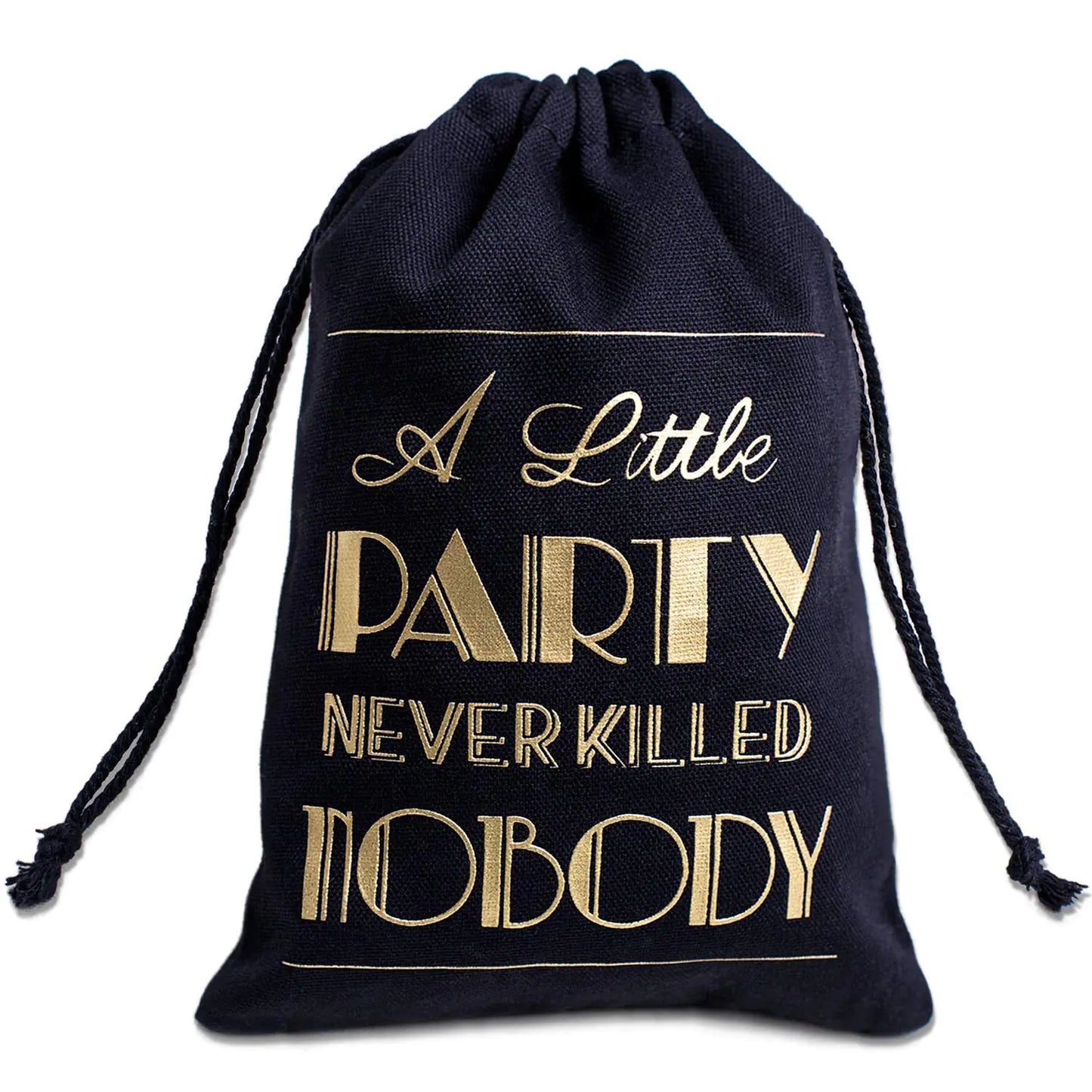 Letjolt Party Recovery Kit Bags Set of 5 - Black 5x7