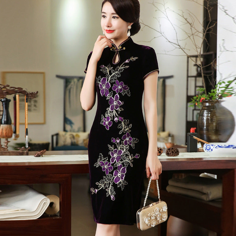 Ethnic Style Vintage High-End Wedding Dress