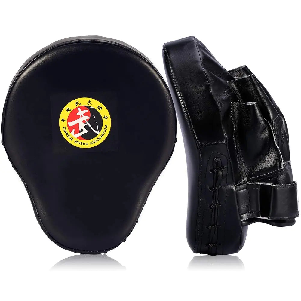 Owlike Boxing Hand Target PU Leather Punching Kicking Palm Pads Taekwondo Training Boxing Target