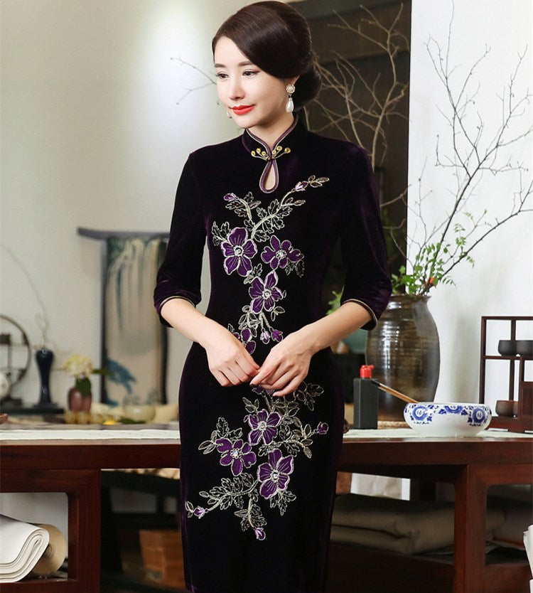 Ethnic Style Vintage High-End Wedding Dress