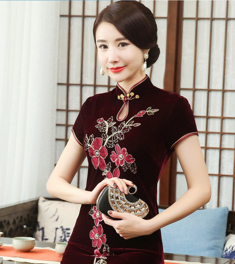 Ethnic Style Vintage High-End Wedding Dress