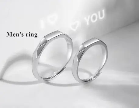 Sterling Silver Couple Rings