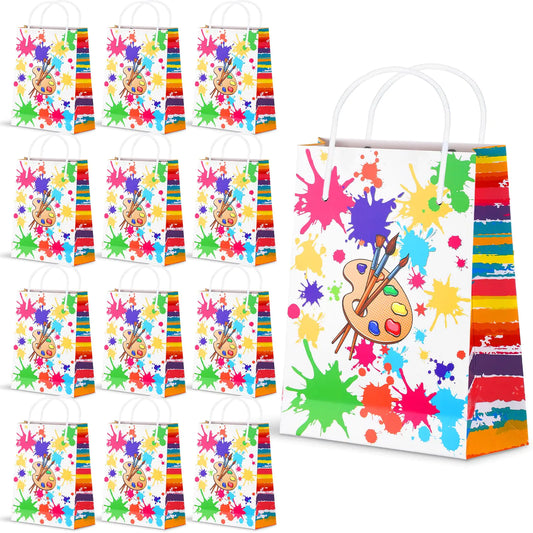 Bright Art Party Favor Bags 36-Pack