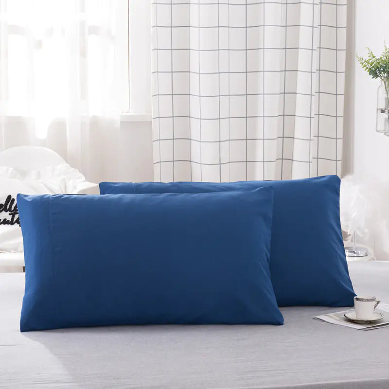 Vio Bedding Set - Solid Color Pillowcase Collection