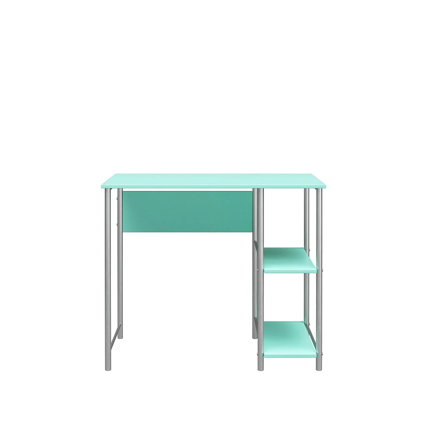 REALROOMS Gideon Metal Student Computer Desk Spearmint