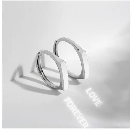 Sterling Silver Couple Rings