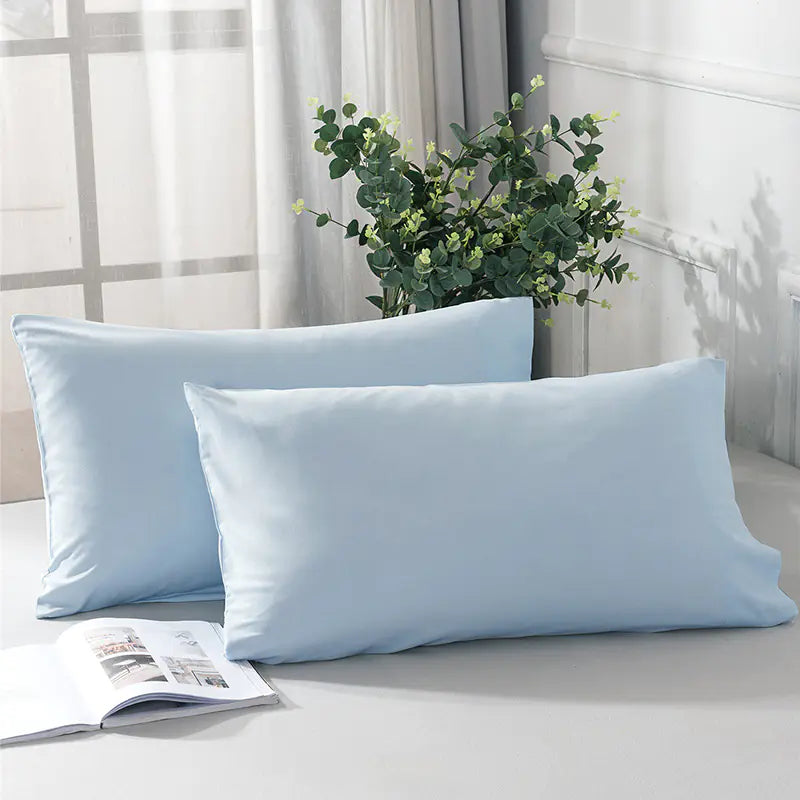 Vio Bedding Set - Solid Color Pillowcase Collection