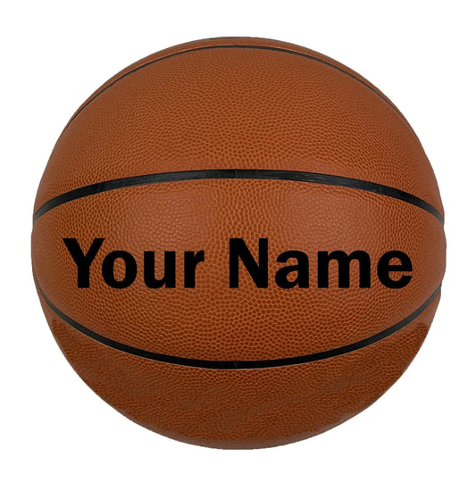 HAMMET Customized Personalized Basketball Multiple Colors Custom Basketball with Your Name or Custom Text (Orange Basketball 28.5" (Boys 9-11 Girls 9+))