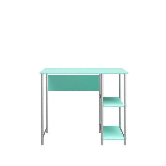 REALROOMS Gideon Metal Student Computer Desk Spearmint