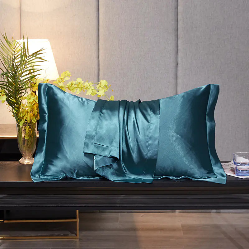 Imitation Silk Pillowcase - Ice Silk Bedding Towel