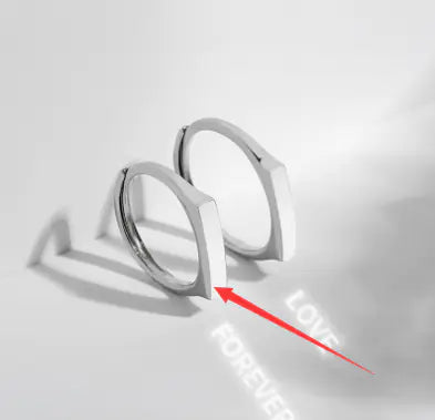 Sterling Silver Couple Rings