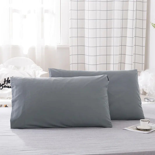 Vio Bedding Set - Solid Color Pillowcase Collection