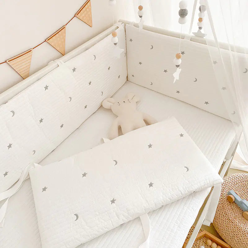 Removable and Washable Cotton Bed Stop Bedding