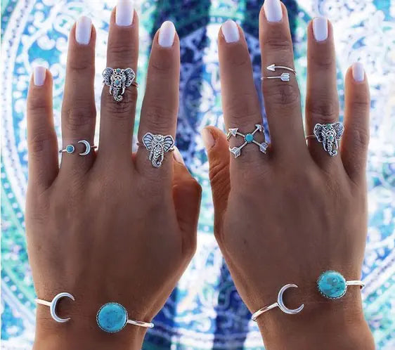 Vintage Ring Set - Six and Eight Piece Collections